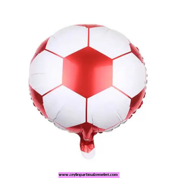 Kırmızı Beyaz Folyo Balon